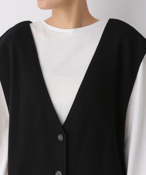 LEPSIM（レプシィム）の「2WAY2Pセットプルオーバー（トップス・レディース・ブラック09/オリーブ72・FREE SIZE）」の10枚目の写真