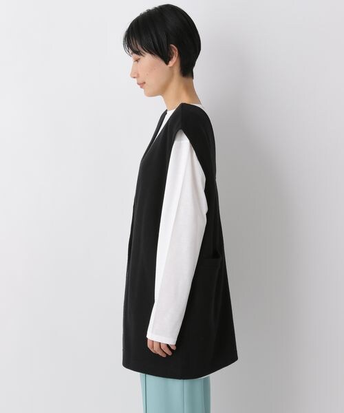 LEPSIM（レプシィム）の「2WAY2Pセットプルオーバー（トップス・レディース・ブラック09/オリーブ72・FREE SIZE）」の8枚目の写真