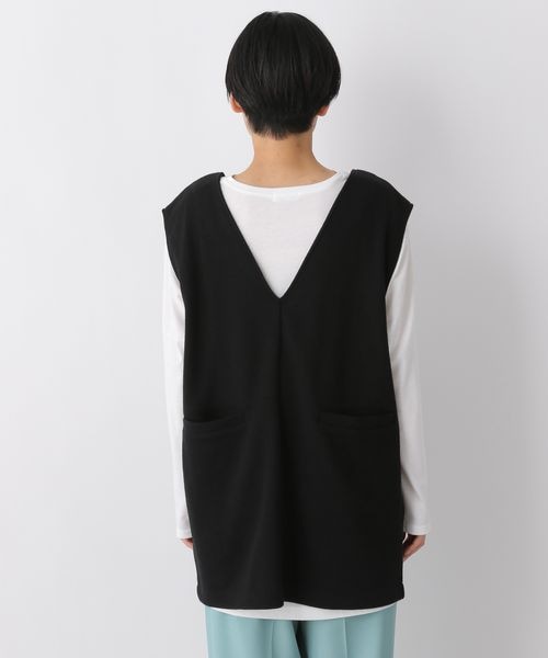 LEPSIM（レプシィム）の「2WAY2Pセットプルオーバー（トップス・レディース・ブラック09/オリーブ72・FREE SIZE）」の9枚目の写真