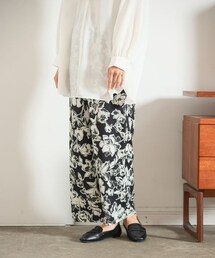 LEPSIM | ハナガラプリントパンツ(パンツ)