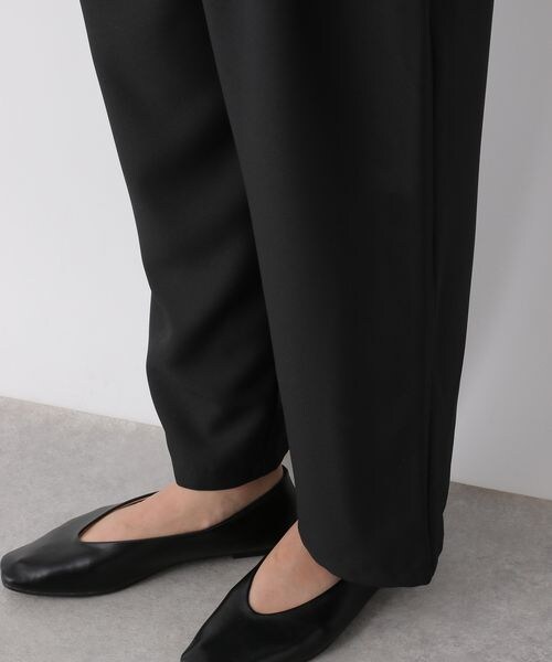 LEPSIM（レプシィム）の「ハイウエストタックデザインパンツ（パンツ・レディース・ブラック09/ピスタチオ72・M/L）」の10枚目の写真