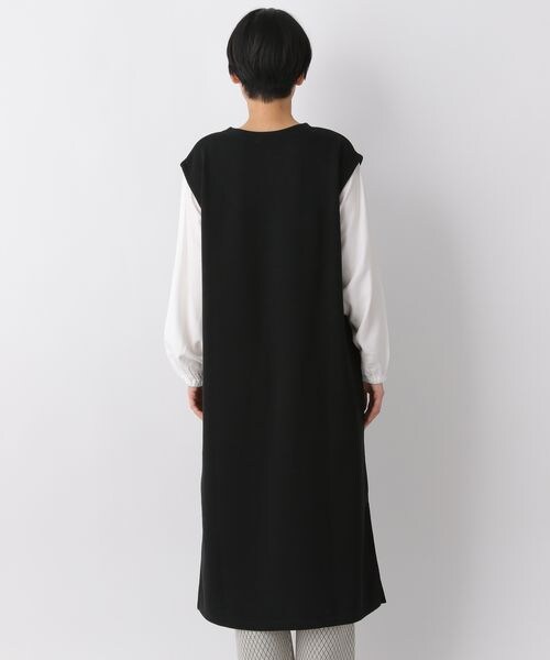 LEPSIM（レプシィム）の「フハクドッキングカットワンピース（ワンピース/ドレス・レディース・ブラック09/グレージュ13/カーキ78・FREE SIZE）」の9枚目の写真