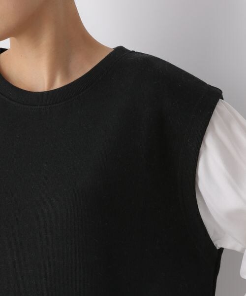 LEPSIM（レプシィム）の「フハクドッキングカットワンピース（ワンピース/ドレス・レディース・ブラック09/グレージュ13/カーキ78・FREE SIZE）」の11枚目の写真