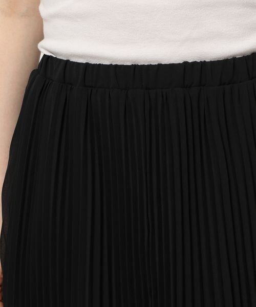 LEPSIM（レプシィム）の「ランダムヘンカプリーツスカート（スカート・レディース・ブラック09/グレージュ13/ブルー82・FREE SIZE）」の14枚目の写真