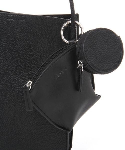 LEPSIM（レプシィム）の「ポーチ付きミニショルダーバッグ（バッグ・レディース・エクリュ08/ブラック09/グレージュ52/ブルー82・ONE SIZE）」の18枚目の写真