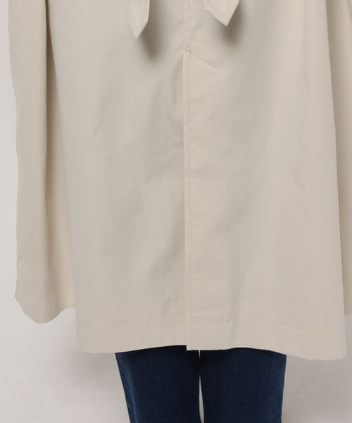 LEPSIM（レプシィム）の「ロングテーラードコート（ジャケット/アウター・レディース・オフホワイト08/ベージュ52/イエロー65・FREE SIZE）」の14枚目の写真