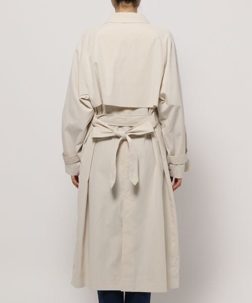 LEPSIM（レプシィム）の「ロングテーラードコート（ジャケット/アウター・レディース・オフホワイト08/ベージュ52/イエロー65・FREE SIZE）」の10枚目の写真