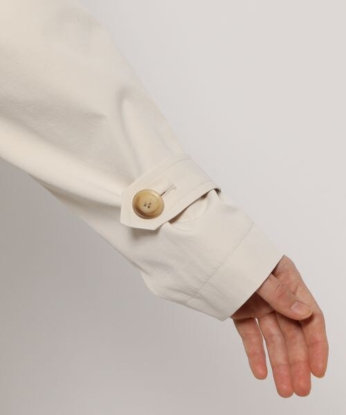 LEPSIM（レプシィム）の「ロングテーラードコート（ジャケット/アウター・レディース・オフホワイト08/ベージュ52/イエロー65・FREE SIZE）」の17枚目の写真