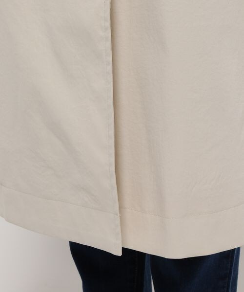 LEPSIM（レプシィム）の「ロングテーラードコート（ジャケット/アウター・レディース・オフホワイト08/ベージュ52/イエロー65・FREE SIZE）」の15枚目の写真