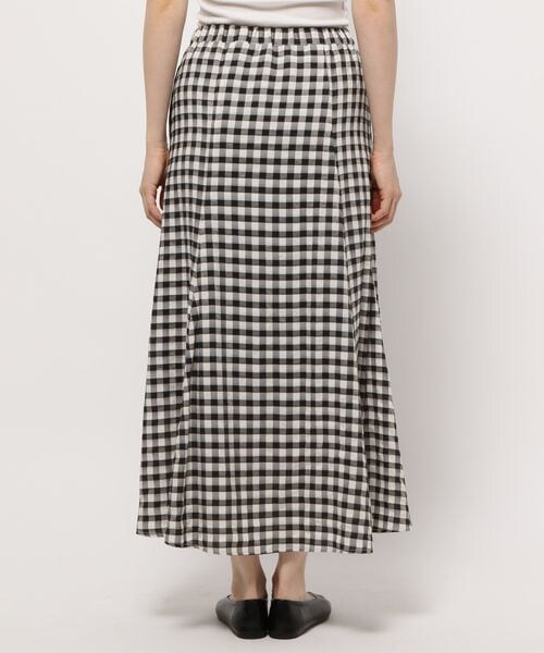 LEPSIM(レプシィム)の「ギンガムマーメイドスカート(スカート・レディース・ブラック09/ライムイエロー62/パープル95・M/L)」の11枚目の写真