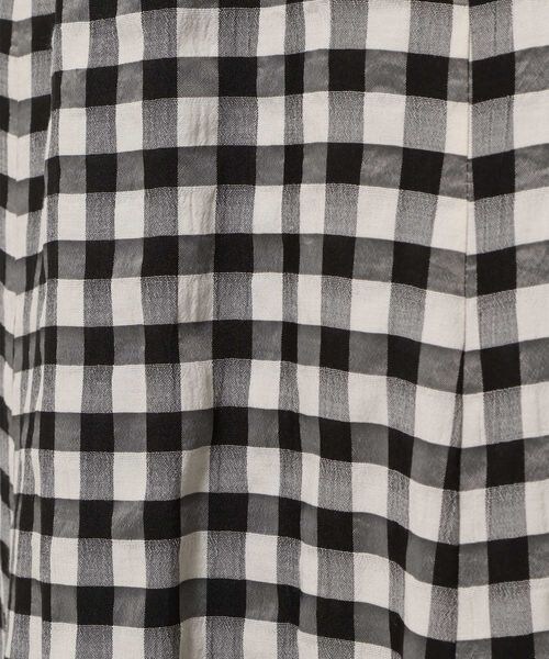 LEPSIM(レプシィム)の「ギンガムマーメイドスカート(スカート・レディース・ブラック09/ライムイエロー62/パープル95・M/L)」の18枚目の写真