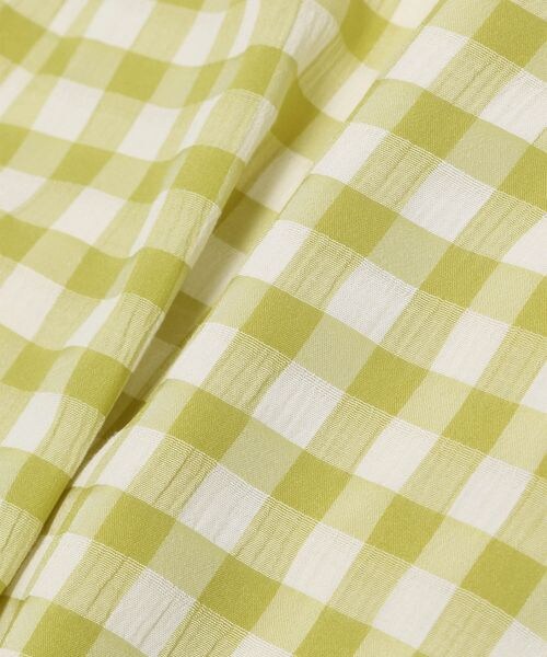 LEPSIM(レプシィム)の「ギンガムマーメイドスカート(スカート・レディース・ブラック09/ライムイエロー62/パープル95・M/L)」の19枚目の写真