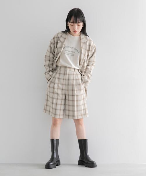 LOWRYS FARM（ローリーズファーム）の「ロゴＴＥＥＬＳ（トップス・レディース・オフ05/アイボリー08/ブラック09/ピンク22・F）」の7枚目の写真