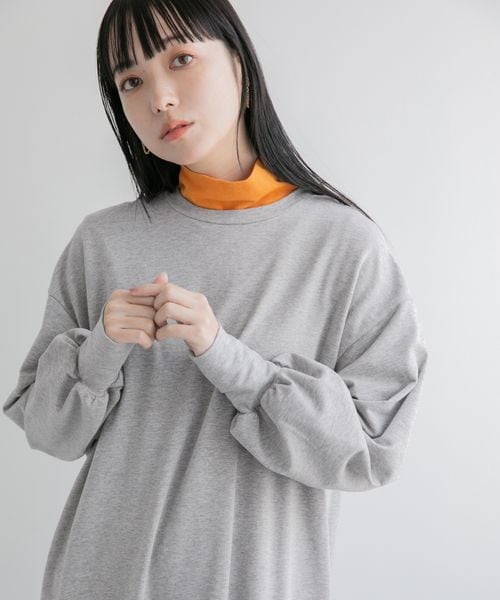 LOWRYS FARM（ローリーズファーム）の「マーメイドフレアワンピース（ワンピース/ドレス・レディース・アイボリー08/ブラック09/グレー18/パープル95・F）」の9枚目の写真