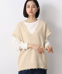 LOWRYS FARM | クラッシュベスト(トップス)