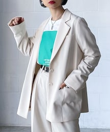 PAGEBOY | リッチツイルセットアップジャケット(ジャケット/アウター)