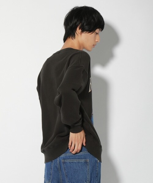 PAGEBOY（ページボーイ）の「スケボーグラフィックスウェット（トップス・レディース・ブラック09/ネイビー88・M/L）」の18枚目の写真