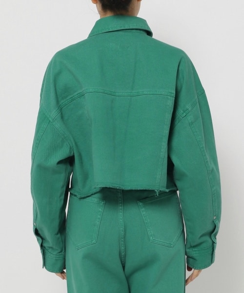 PAGEBOY（ページボーイ）の「カラーデニムセットアップジャケット 