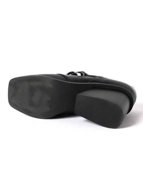 PAGEBOY（ページボーイ）の「チェーンオープントゥシューズ（シューズ・レディース・オフホワイト05/ブラック09・M(23.5cm)/L(24.5cm)）」の20枚目の写真