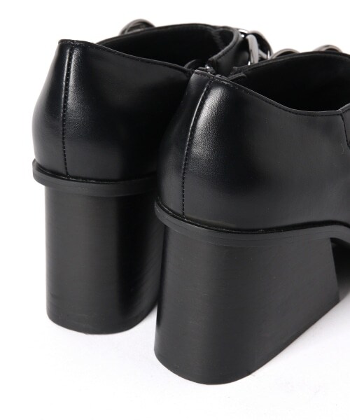 PAGEBOY（ページボーイ）の「チェーンオープントゥシューズ（シューズ・レディース・オフホワイト05/ブラック09・M(23.5cm)/L(24.5cm)）」の19枚目の写真