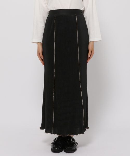 PAGEBOY（ページボーイ）の「アシッドプリーツスカート（スカート・レディース・オフホワイト05/ブラック09/グリーン76・F）」の12枚目の写真