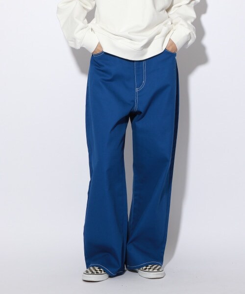 PAGEBOY(ページボーイ)の「カツラギスケーターパンツ(パンツ・レディース・ブラック09/オレンジ45/ブルー87・M/L)」の3枚目の写真
