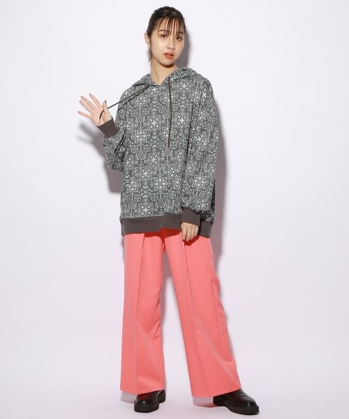 PAGEBOY(ページボーイ)の「スマートタックワイドパンツ(パンツ・レディース・ブラック09/ピンク25/サーモンピンク46/グリーン72/ライトブルー86・M/L)」の20枚目の写真