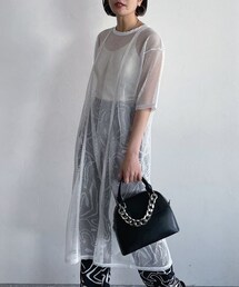 PAGEBOY | レイヤードメッシュワンピ(ワンピース/ドレス)