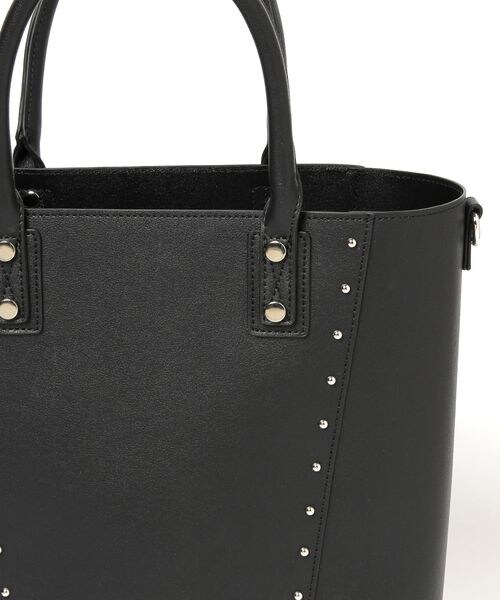 PAGEBOY（ページボーイ）の「モードスタッズトートバッグ（バッグ・レディース・オフホワイト05/ブラック09/シルバー12・FREE）」の14枚目の写真