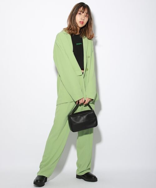 PAGEBOY（ページボーイ）の「2wayレザーバック（バッグ・レディース・ブラック09/グリーン74・FREE）」の3枚目の写真