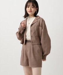 repipi armario（レピピ アルマリオ）の「☆セットアイテム☆チェックタンタケジャケットセットアップ（フォーマルスーツ/小物・レディース）」