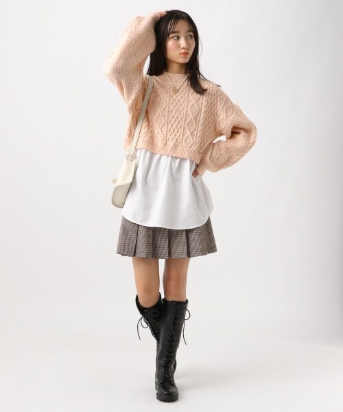 repipi armario（レピピ アルマリオ）の「カサネギフウニット  