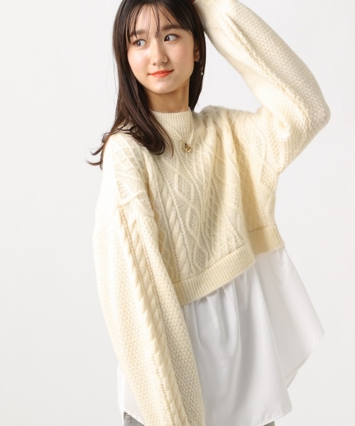 repipi armario（レピピ アルマリオ）の「カサネギフウニット  