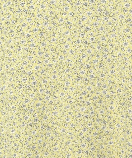 mysty woman（ミスティウーマン）の「ソフト花柄マーメイドスカート（スカート・レディース・ブラック09/ライトベージュ51/ミモザイエロー65・F）」の20枚目の写真