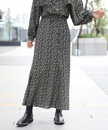 mysty woman | ソフト花柄マーメイドスカート(スカート)