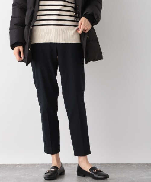 GLOBAL WORK（グローバルワーク）の「あったかスゴラクスリムテーパーパンツ（パンツ・レディース・アイボリー08/ブラック09/モカブラウン54/ネイビー88・XS/S/M/L/XL/XXL）」の4枚目の写真