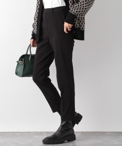 GLOBAL WORK（グローバルワーク）の「あったかスゴラクスリムテーパーパンツ（パンツ・レディース・アイボリー08/ブラック09/モカブラウン54/ネイビー88・XS/S/M/L/XL/XXL）」の20枚目の写真