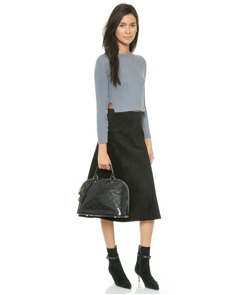 LOUIS VUITTON（ルイヴィトン）の「What Goes Around Comes Around Louis Vuitton Vernis Alma Bag（ショルダーバッグ・レディース・Black・One Size）」の3枚目の写真