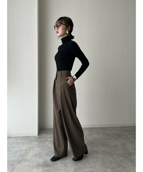 neam（ニーム）の「CLASSIC PANTS（その他パンツ・レディース・ブラウン・free）」の3枚目の写真