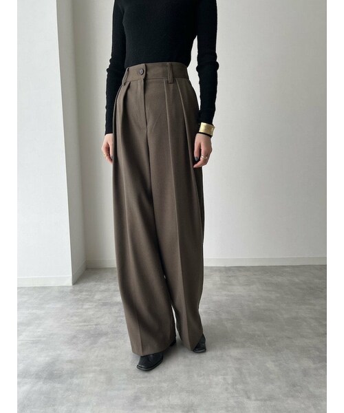 neam（ニーム）の「CLASSIC PANTS（その他パンツ・レディース・ブラウン・free）」の6枚目の写真