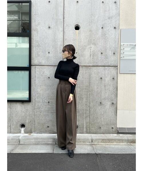 neam（ニーム）の「CLASSIC PANTS（その他パンツ・レディース・ブラウン・free）」の11枚目の写真