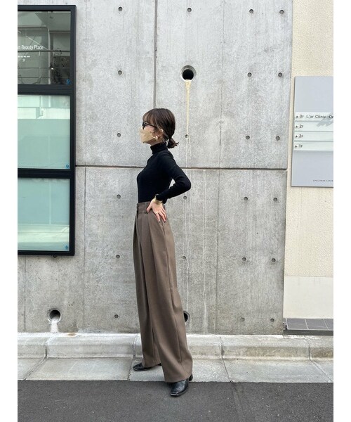 neam（ニーム）の「CLASSIC PANTS（その他パンツ・レディース・ブラウン・free）」の12枚目の写真