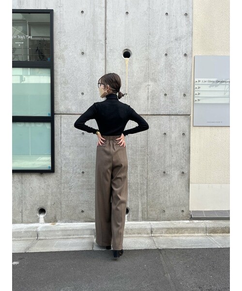 neam（ニーム）の「CLASSIC PANTS（その他パンツ・レディース・ブラウン・free）」の13枚目の写真