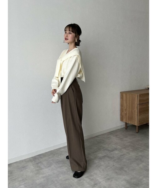 neam（ニーム）の「CLASSIC PANTS（その他パンツ・レディース・ブラウン・free）」の14枚目の写真