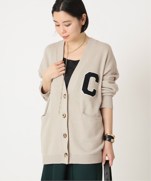 AP STUDIO SCENTOF Letteredカーディガン AP STUDIO（エーピーストゥディオ）の「《予約》SCENTOF