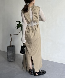 CAPRICIEUX LE'MAGE | バックオープンワンピース(ワンピース)