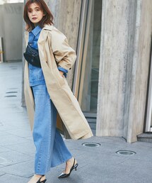 RIVE DROITE | 予約【LIVE紹介・旬度感溢れる】オーバートレンチコート(その他アウター)