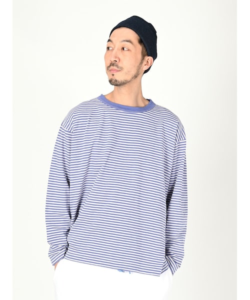 45R（フォーティファイブアール）の「天竺ボーダーの908オーシャンTシャツ（その他・その他）」の8枚目の写真