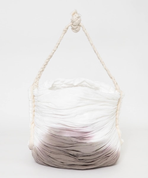 suzuki takayuki(スズキタカユキ)の「suzuki takayuki gather bag(その他・レディース・old rose/nude・-)」の4枚目の写真