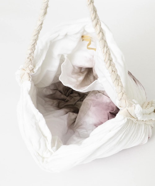 suzuki takayuki(スズキタカユキ)の「suzuki takayuki gather bag(その他・レディース・old rose/nude・-)」の7枚目の写真